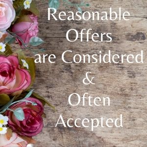 🌹Reasonable Offers